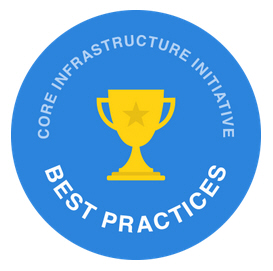 Core Infrastructure Initiative Best Practices badge image